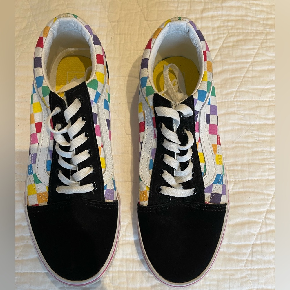Kids Checkerboard Old Skool Shoe